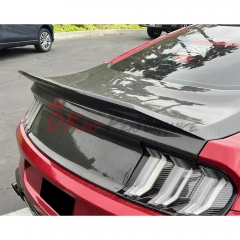 Ducktail Style Carbon Fiber Rear Trunk Boot Lid For Ford Mustang Gen6 S550.1 S550.2 2015-2023