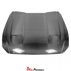 OKing Style Carbon Fiber Hood For Ford Mustang Gen6 S550.1 2015-2017