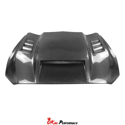 TF Style Carbon Fiber Hood For Ford Mustang Gen6 S550.2 2018-2023