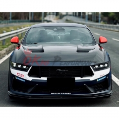 GT3 Style Carbon Fiber Hood For Ford Mustang Gen7 S650 2024-On