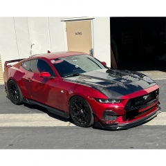 Shelby Style Carbon Fiber Hood For Ford Mustang Gen7 S650 2024-On