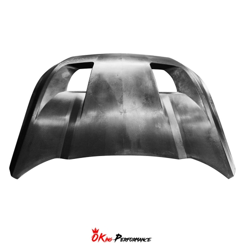 GT3 Style Carbon Fiber Hood For Ford Mustang Gen7 S650 2024-On