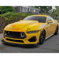 CJ Style Carbon Fiber Cowl Hood For Ford Mustang Gen7 S650 2024-On