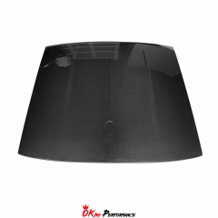 Dry Carbon Fiber Roof Cover (Add on) For Ford Mustang Gen7 S650 2024-On