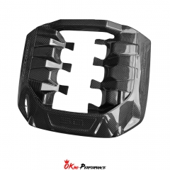5.0L V8 Dry Carbon Fiber Engine Cover For Ford Mustang Gen7 S650 2024-On