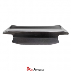 High Kick SA 1 Piece Style Carbon Fiber Rear Trunk Boot Lid For Ford Mustang Gen7 S650 2024-On