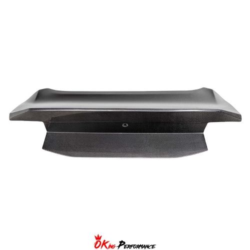 High Kick SA 1 Piece Style Carbon Fiber Rear Trunk Boot Lid For Ford Mustang Gen7 S650 2024-On