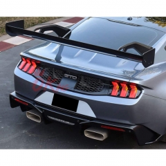 GTD Style Carbon Fiber Rear Trunk Boot Lid For Ford Mustang Gen7 S650 2024-On