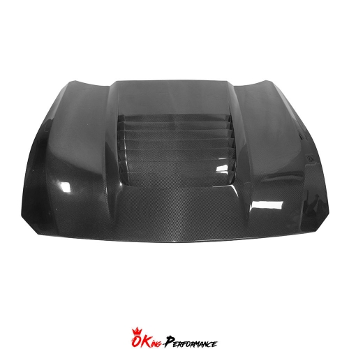 GT500 Style Carbon Fiber Hood For Ford Mustang Gen7 S650 2024-On