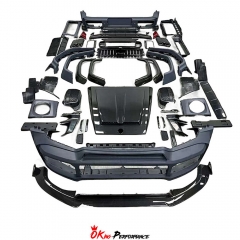 Convert Rocket G900 Style PP Body Kit With Dry Carbon Fiber Aero Kit For Mercedes Benz G Class W464 AMG G63 G500 G550 2018-2024
