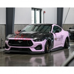 Shelby Style Carbon Fiber Hood For Ford Mustang Gen7 S650 2024-On