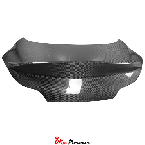 Duck Tail Style Carbon Fiber Rear Trunk Boot Lid For INFINITI G37 Coupe 2008-2015