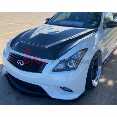 GTS Style Carbon Fiber Engine Bonnet Hood For INFINITI G37 Coupe 2008-2015