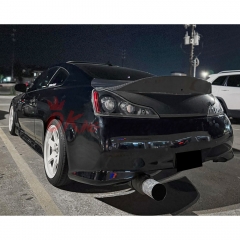 Duck Tail Style Carbon Fiber Rear Trunk Boot Lid For INFINITI G37 Coupe 2008-2015