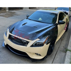 GTS Style Carbon Fiber Engine Bonnet Hood For INFINITI G37 Coupe 2008-2015