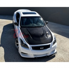 VA Style Carbon Fiber Engine Bonnet Hood For INFINITI G37 Coupe 2008-2015