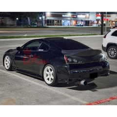 Duck Tail Style Carbon Fiber Rear Trunk Boot Lid For INFINITI G37 Coupe 2008-2015