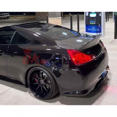 Duck Tail Style Dry Carbon Fiber Rear Trunk Boot Lid For INFINITI G37 Coupe 2008-2015