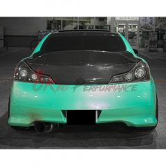 Duck Tail Style Carbon Fiber Rear Trunk Boot Lid For INFINITI G37 Coupe 2008-2015