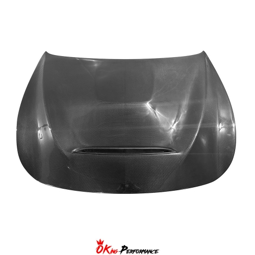 GTS Style Dry Carbon Fiber Engine Bonnet Hood For INFINITI G37 Coupe 2008-2015