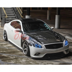 Amuse Style Carbon Fiber Engine Bonnet Hood For INFINITI G37 Coupe 2008-2015
