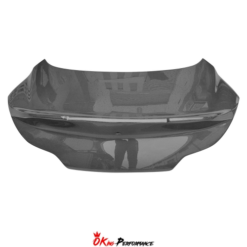 Wing Style Carbon Fiber Rear Trunk Boot Lid For INFINITI G37 Coupe 2008-2015