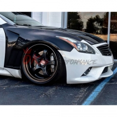 Vent Style Dry Carbon Fiber Fender For INFINITI G37 Coupe 2008-2015