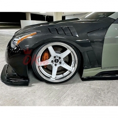 Vent V2 Style Carbon Fiber Fender For INFINITI G37 Coupe 2008-2015