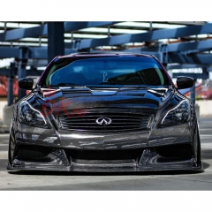 IPL Style Carbon Fiber Front Bumper For INFINITI G37 Coupe 2008-2015