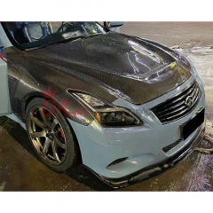 Vent Style Carbon Fiber Fender For INFINITI G37 Coupe 2008-2015