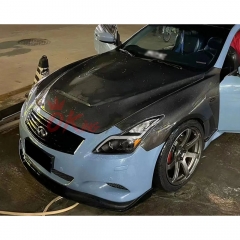 Vent Style Carbon Fiber Fender For INFINITI G37 Coupe 2008-2015