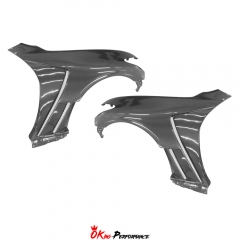 Vent Style Carbon Fiber Fender For INFINITI G37 Coupe 2008-2015