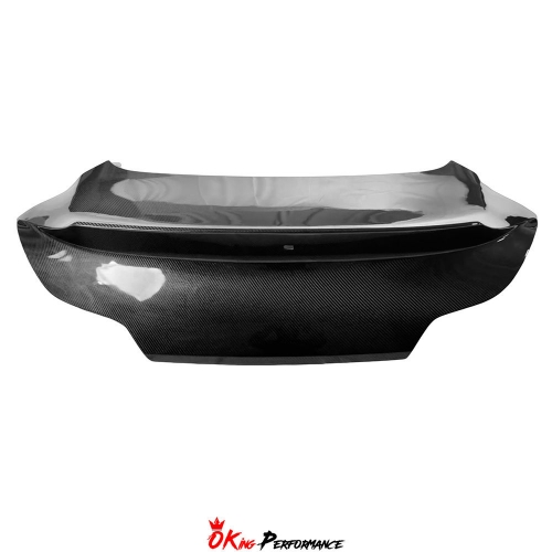 HighKick Style Carbon Fiber Rear Trunk Boot Lid For INFINITI G37 Coupe 2008-2015