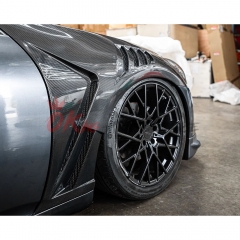 Vent V2 Style Carbon Fiber Fender For INFINITI G37 Coupe 2008-2015