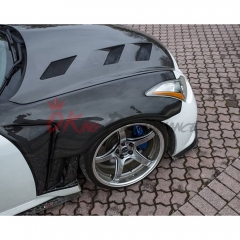 Vent Style Dry Carbon Fiber Fender For INFINITI G37 Coupe 2008-2015