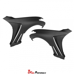 Vent Style Dry Carbon Fiber Fender For INFINITI G37 Coupe 2008-2015