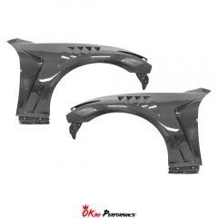 Vent V2 Style Carbon Fiber Fender For INFINITI G37 Coupe 2008-2015