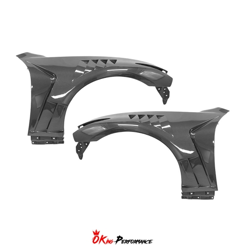 Vent V2 Style Carbon Fiber Fender For INFINITI G37 Sedan 2008-2015