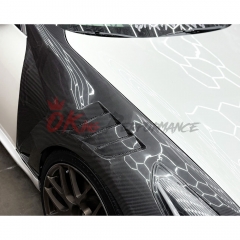 Vent V2 Style Carbon Fiber Fender For INFINITI G37 Sedan 2008-2015