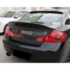 Duck Tail Style Carbon Fiber Rear Trunk Boot Lid For INFINITI G37 Sedan 2008-2015