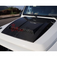 BraBx Style Dry Carbon Fiber Hood For Mercedes Benz G Class W464 G500 AMG G63 2018-2020