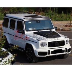 BraBx Style Dry Carbon Fiber Hood For Mercedes Benz G Class W464 G500 AMG G63 2018-2020