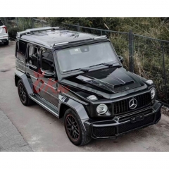 BraBx Style Dry Carbon Fiber Hood For Mercedes Benz G Class W464 G500 AMG G63 2018-2020
