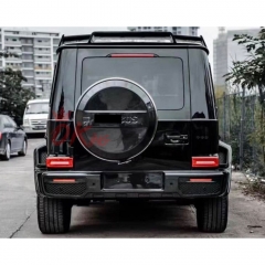 Brabx Style Dry Carbon Fiber Rear Roof Spoiler Wing For Mercedes Benz G-Class W463 2005-2018