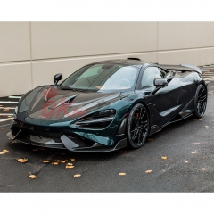765LT Style Dry Carbon Fiber with Portion Primer Fenders For Mclaren 720S 2017-2023