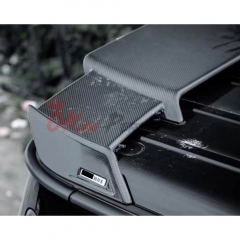 Brabx Style Dry Carbon Fiber Rear Roof Spoiler Wing For Mercedes Benz G-Class W463 2005-2018