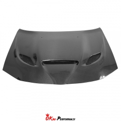 SRT Hellcat Style Carbon Fiber Hood For Dodge Charger 2015-2023