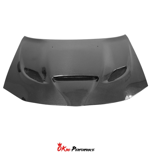 SRT Hellcat Style Carbon Fiber Hood For Dodge Charger 2015-2023
