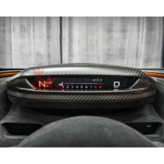 Dry Carbon Fiber Interiors Kits Instrument Panel Dashboard Cover For Mclaren 720s 2017-2023