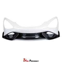 765LT Style Dry Carbon Fiber With Portion Primer Front Bumper For Mclaren 720S 2017-2023